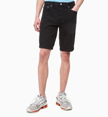 Calvin Klein pánské černé džínové šortky - 34/NI (911)