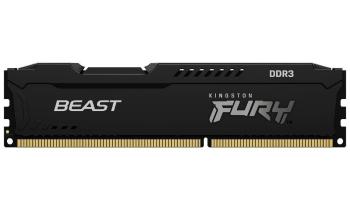 KINGSTON DIMM DDR3 8GB 1866MT/s CL10 FURY Beast Černá