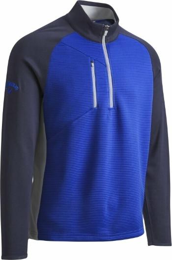 Callaway Blocked Ottoman Fleece Magnetic Blue XL Sweatshirt