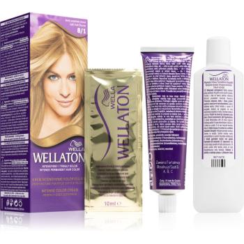Wella Wellaton Permanent Colour Crème barva na vlasy odstín 8/1 Light Ash Blonde