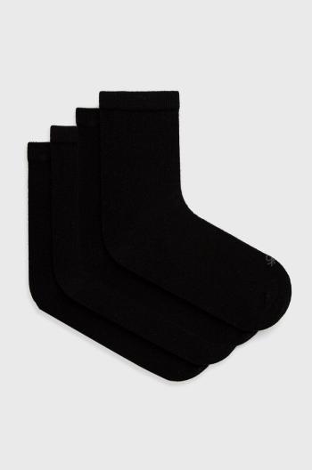 Ponožky United Colors of Benetton (4-pack) dámské, černá barva