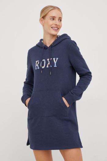 Šaty Roxy tmavomodrá barva, mini
