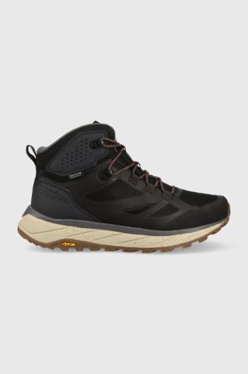 Boty Jack Wolfskin Terraventure Texapore mid pánské, černá barva, zateplené, 4051521