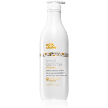 Milk Shake Sweet Camomile šampon s heřmánkem pro blond vlasy bez parabenů 1000 ml