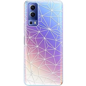 iSaprio Abstract Triangles 03 - white pro Vivo Y72 5G (trian03w-TPU3-vY72-5G)