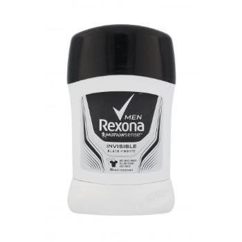 Rexona Men Invisible Black + White 48H 50 ml antiperspirant pro muže deostick