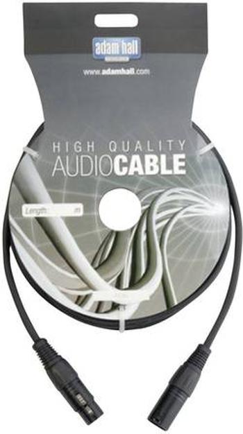 DMX kabel AH Cables KDMX6 XLR (M) / XLR (F), 6.00 m, černá