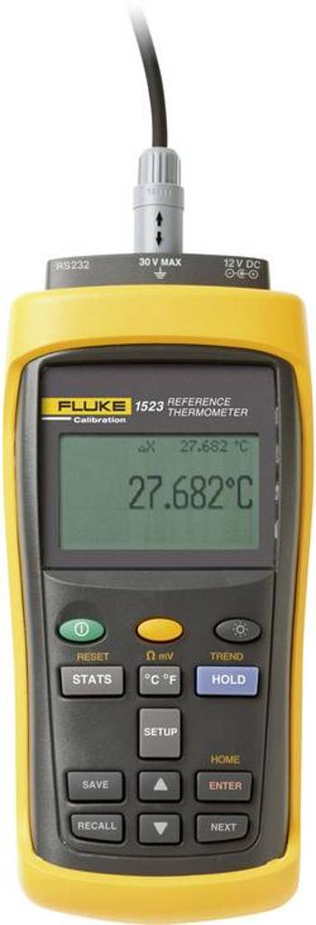 Referenční teploměr Fluke Calibration 1523-256 3376525, -200 - +2315 °C, typ senzoru PRT, přesný termistor, termočlánek, Kalibrováno dle: výrobce s ce