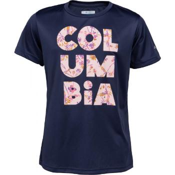 Columbia PETIT FOND GRAPHIC SHORT SLEEVE TEE Dětské triko, tmavě modrá, velikost XL