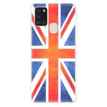 Odolné silikonové pouzdro iSaprio - UK Flag - Samsung Galaxy A21s