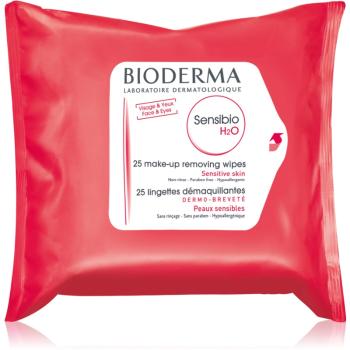 Bioderma Sensibio H2O čisticí ubrousky pro citlivou pleť 25 ks