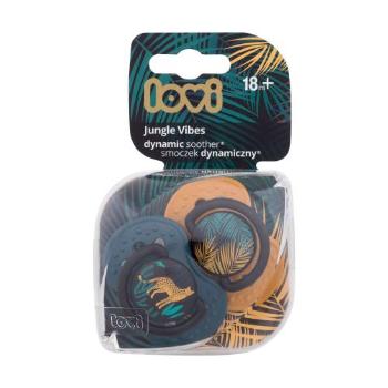 LOVI Jungle Vibes Dynamic Soother Boy 18m+ 2 ks dudlík pro děti