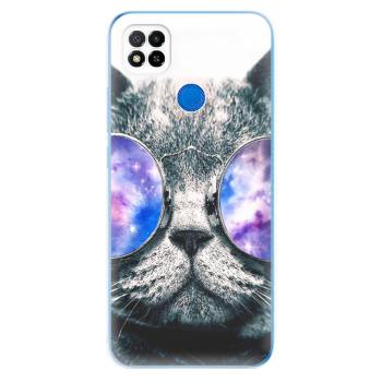 Odolné silikonové pouzdro iSaprio - Galaxy Cat - Xiaomi Redmi 9C