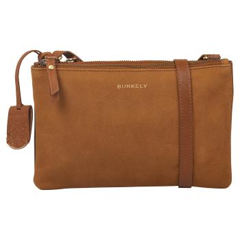 Dámská crossbody kožená kabelka Burkely Laura - koňak