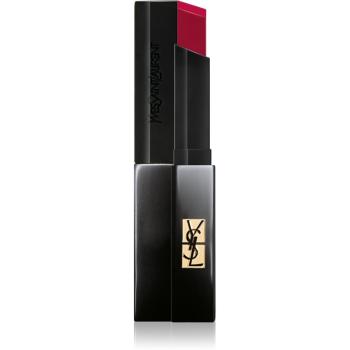 Yves Saint Laurent Rouge Pur Couture The Slim Velvet Radical tenká matující rtěnka s koženým efektem odstín 308