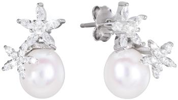 JwL Luxury Pearls Stříbrné náušnice s pravými perlami JL0452