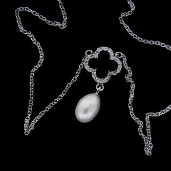 Stříbrný náhrdelník 25083