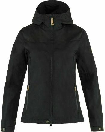 Fjällräven W Stina Black XS Outdorová bunda