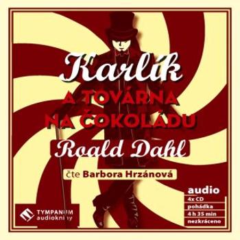 Karlík a továrna na čokoládu - Roald Dahl - audiokniha