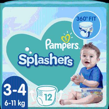 Pampers Splashers 3-4, 6-11 kg 12 ks