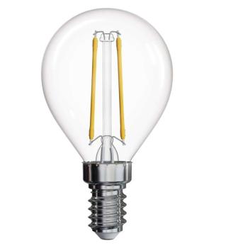 Emos LED žárovka Filament Mini Globe, 1,8W/25W E14, WW teplá bílá, 250 lm, D