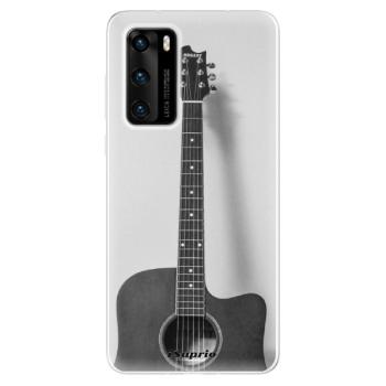 Odolné silikonové pouzdro iSaprio - Guitar 01 - Huawei P40