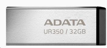 ADATA Flash Disk 32GB UR350, USB 3.2 Dash Drive, kov černá