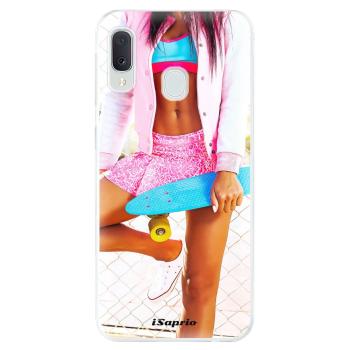 Odolné silikonové pouzdro iSaprio - Skate girl 01 - Samsung Galaxy A20e