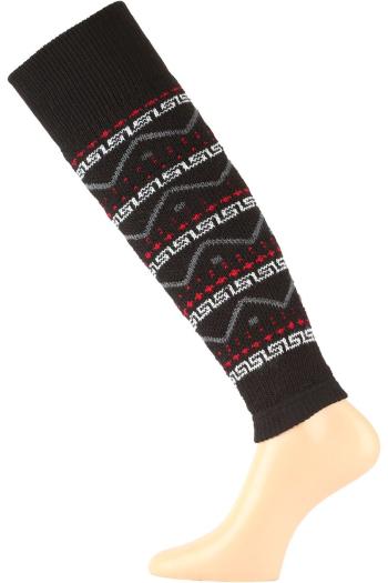 Lasting SKN 903 černé lyžařské návleky Velikost: (34-37) S ponožky