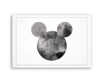 Fotoobraz 60x40 cm malý Mickey Mouse