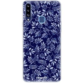 iSaprio Blue Leaves pro Samsung Galaxy A20s (bluelea05-TPU3_A20s)