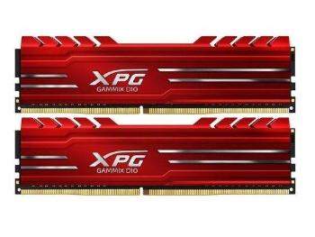 ADATA XPG Gammix D10 16GB DDR4 3200MHz / DIMM / CL16 / červená / KIT 2x 8GB, AX4U32008G16A-DR10