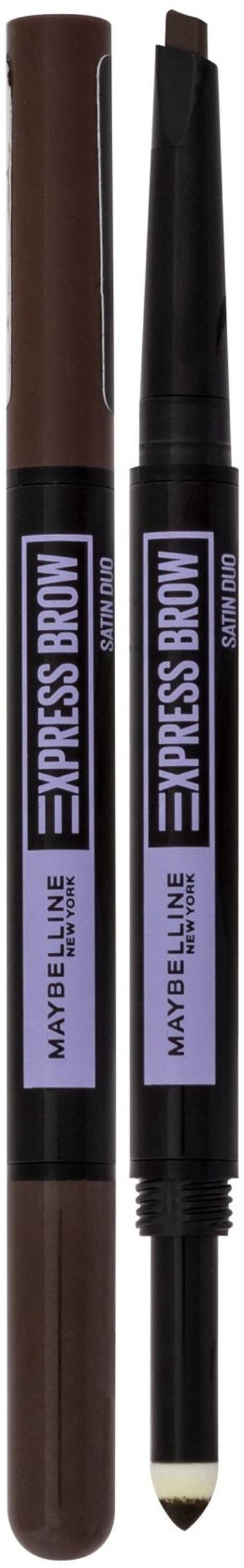 Maybelline Tužka a pudr na obočí Express Brow Satin Duo 04 Dark Brown