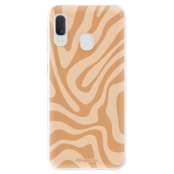 Odolné silikonové pouzdro iSaprio - Zebra Orange - Samsung Galaxy A20e