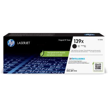 HP W1390X - originální toner HP 139X, černý, 4000 stran