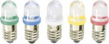 LED žárovka E10 Barthelme, 59101211, 12 V, červená