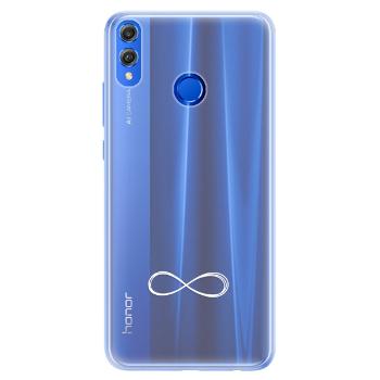 Silikonové pouzdro iSaprio - čiré - Infinity - Huawei Honor 8X