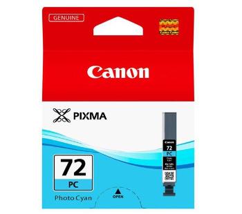 CANON PGI-72 PC - originální cartridge, foto azurová, 14ml