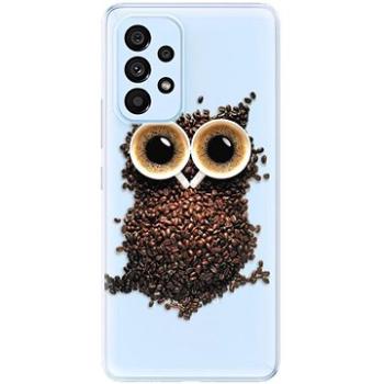 iSaprio Owl And Coffee pro Samsung Galaxy A53 5G (owacof-TPU3-A53-5G)