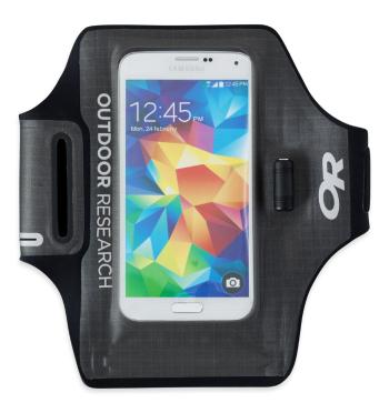 Nepromokavé pouzdro Outdoor Research Sensor Dry Pocket Armband, charcoal velikost: OS (UNI)