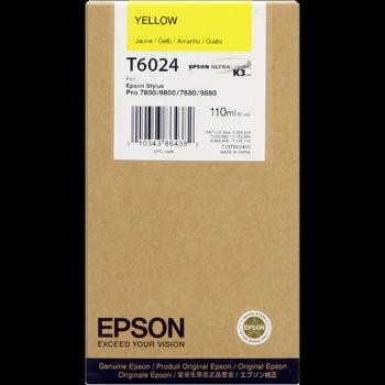 Epson T602400 žlutá (yellow) originální cartridge