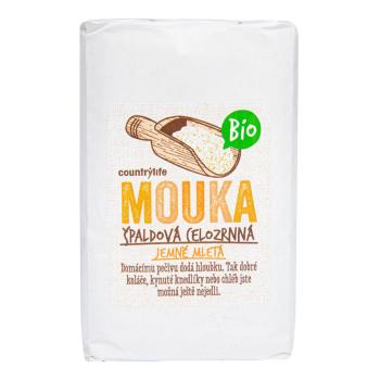 Mouka špaldová celozrnná jemně mletá 1 kg BIO COUNTRY LIFE