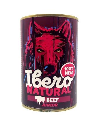 Ibero NATURAL dog konz.    JUNIOR  beef - 15x400g