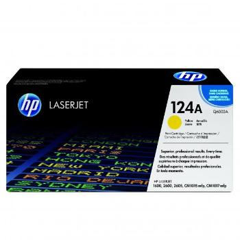 HP Q6002A - originální toner HP 124A, žlutý, 2000 stran