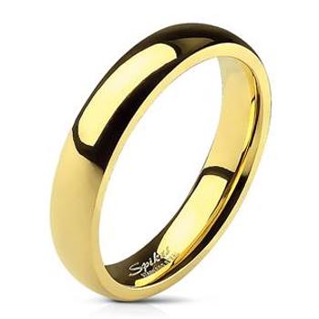 Šperky4U OPR1495 Dámský snubní prsten šíře 4 mm - velikost 54 - OPR1495-4-53