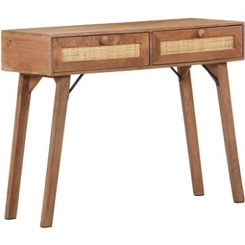 Konzolový stolek 100 × 35 × 76 cm masivní mangovníkové dřevo (323598)