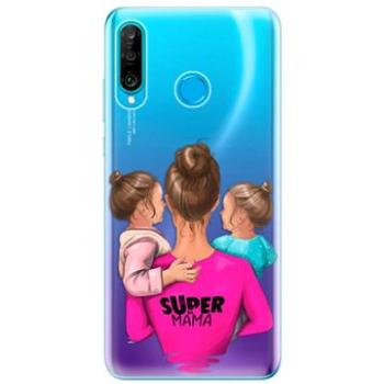 iSaprio Super Mama - Two Girls pro Huawei P30 Lite (smtwgir-TPU-HonP30lite)