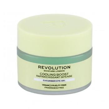 Revolution Skincare Cooling Boost Cucumber 15 ml oční gel pro ženy na všechny typy pleti; na otoky a kruhy pod očima; na dehydratovanou pleť