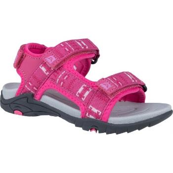 ALPINE PRO SANTIAGO Dětská outdoorová obuv, růžová, velikost 28