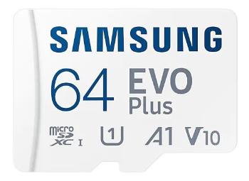 Samsung micro SDXC karta 64GB EVO Plus + SD adaptér